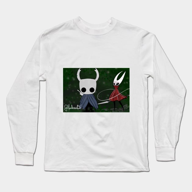 Hollow Knight, Hornet (Fan Art) Long Sleeve T-Shirt by GMICHAELSF